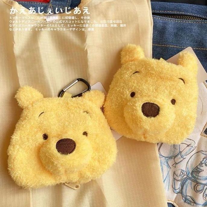 DILEDIU Tas Belanja Lipat  / Tas Belanja Lipat Praktis  / Lucu Dan Kecil Reusable Tas Lipat /Shoppin