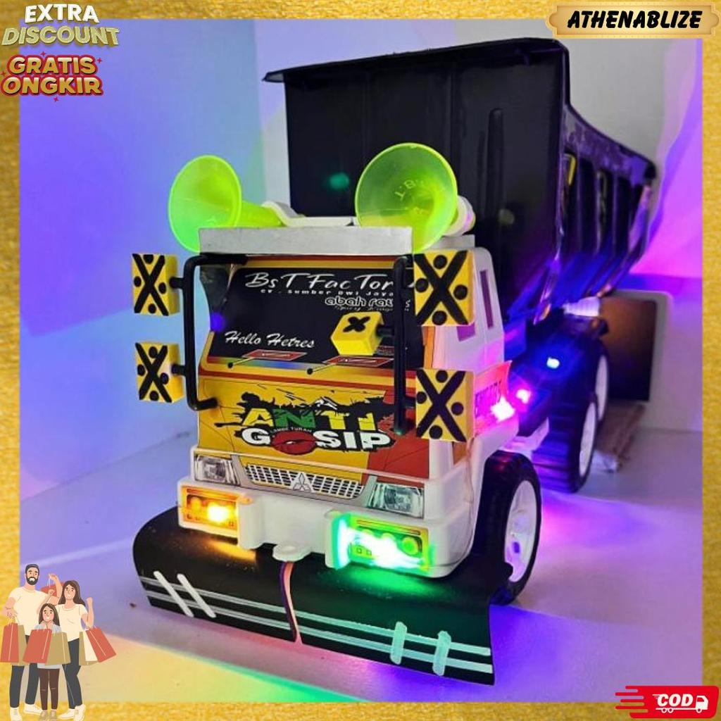 Mobilan Mainan Dum Truck Tronton Pasir Variasi Truk Miniatur Truk Oleng Dijamin Bagus