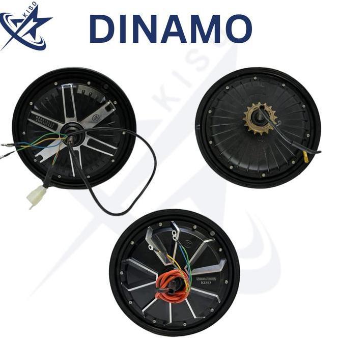 Kiso Dinamo Bldc 500W 600W 1000W Roda Belakang Sepeda Listrik Skuter Listrik Motor Listrik Outdoor