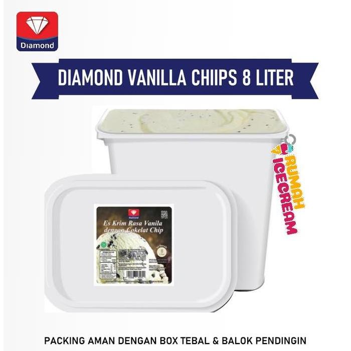 Torta- Varian Ice Cream/ Es Krim  Diamond 8 Liter