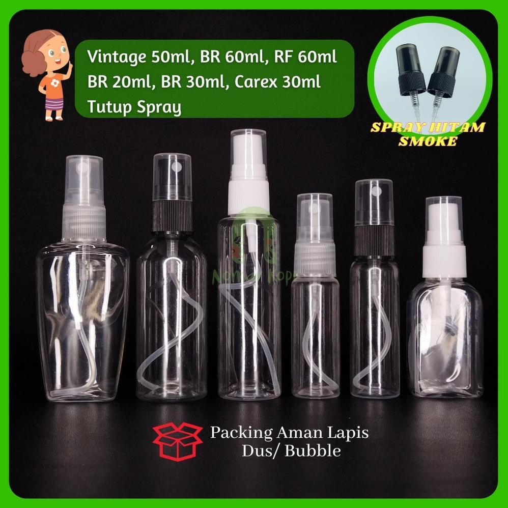 VELLURASHOP BOTOL SPRAY 30ML CAREX NECK 18 TEBAL OVAL HAND SANITIZER LOTION TINTA PREMIUM