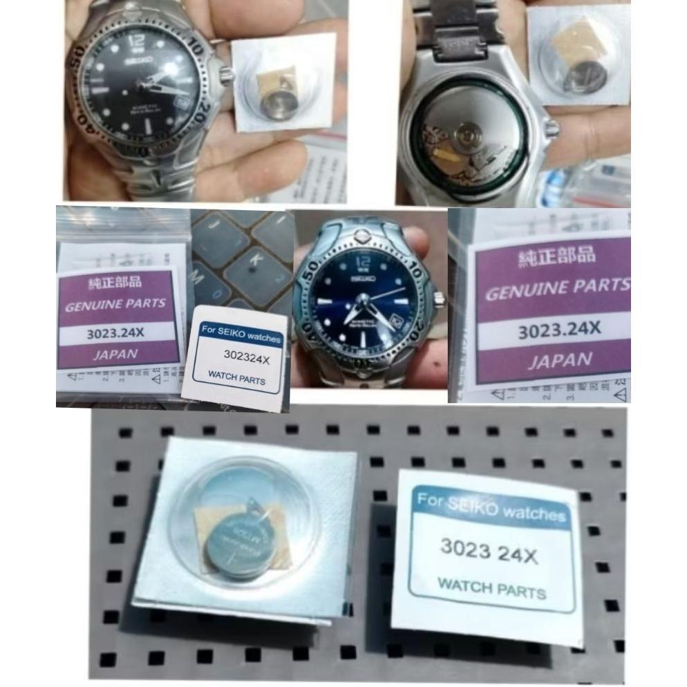 Baterai Jam Tangan Seiko Kinetik Autorelay Seiko Parts 3023 24X MT920 5J21 22 32 Original aksesoris 