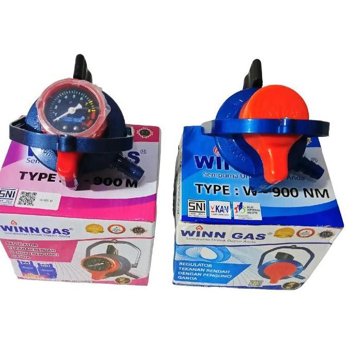 WINN GAS W 900 M REGULATOR OTOMATIS SELANG KOMPOR TABUNG GAS LPG
