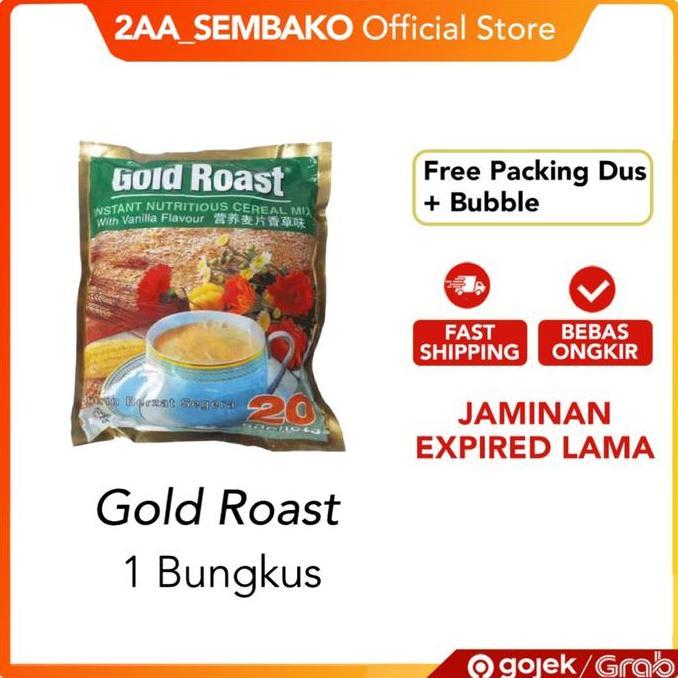 Sehatyuk- Goldroast Cereal / Gold Roast Sereal Rasa Vanilla 1 Bungkus Isi 0 Sachet