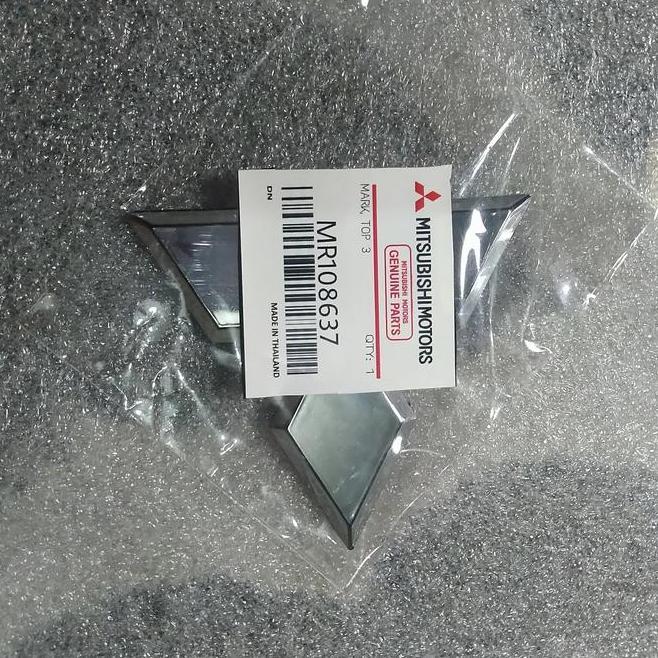 Emblem Logo Tiga Berlian Belakang Bagasi Mitsubishi Lancer Galant Evo