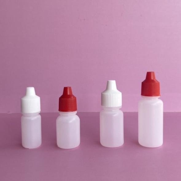 VELLURASHOP BOTOL TETES KECIL (5-20ML), BOTOL TETES 5 ML, BOTOL TETES 10 ML, BOTOL TETES 15ML. BOTOL