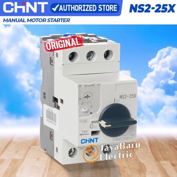 Chint Manual Motor Starter Ns2 Ns2-25X Terbaru 