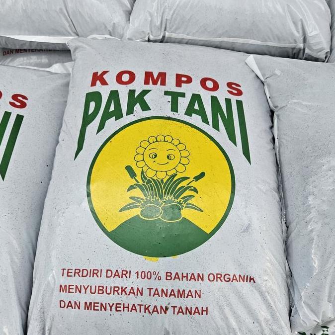 Giardino- Media Tanam Organik Premium Pak Tani / Kompos / Pupuk Sapi Kemasan Besar
