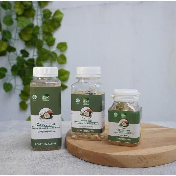 Zerox- Zavco (Virgin Coconut Oil) Vco Jsr 80 Kapsul Dr Zaidul Akbar
