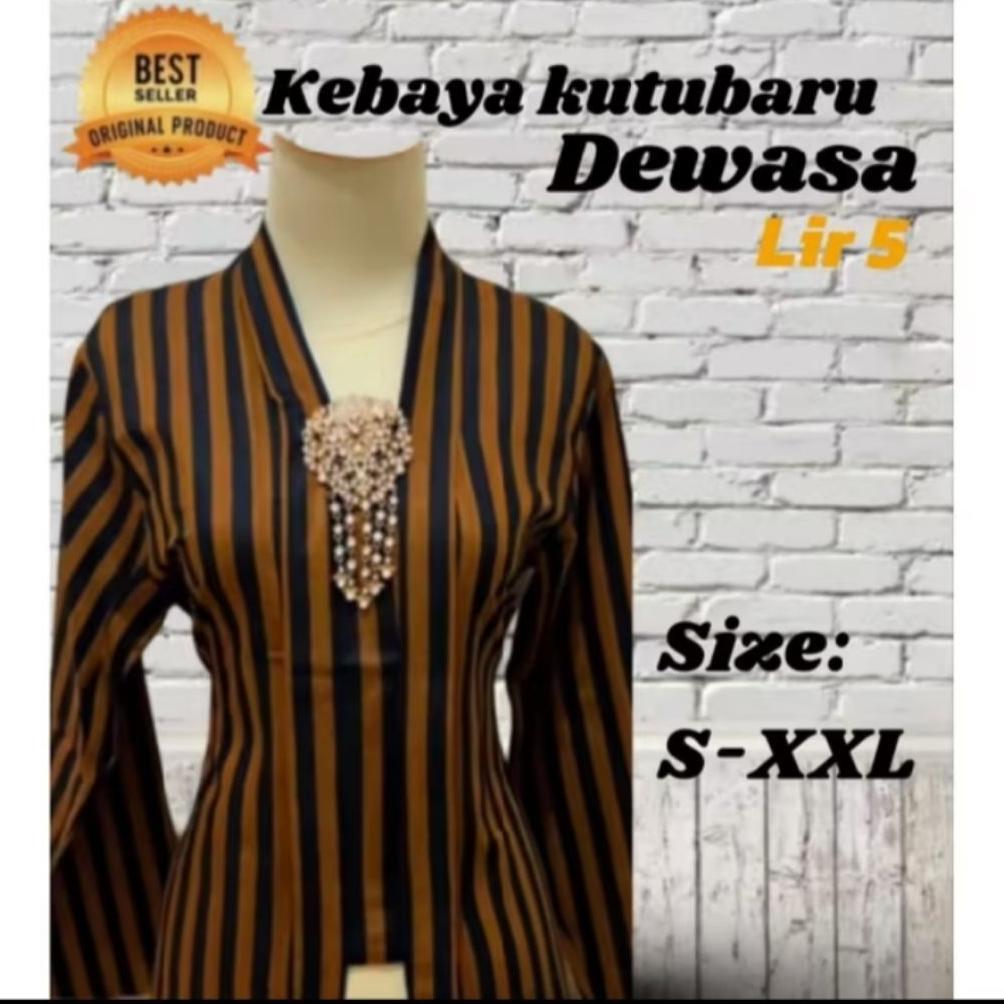 Promo Baju Adat Jawa Wanita Kebaya Kutubaru Wanita Dewasa Kutubaru Wanita Dewasa Jumbo Size S M L Xl