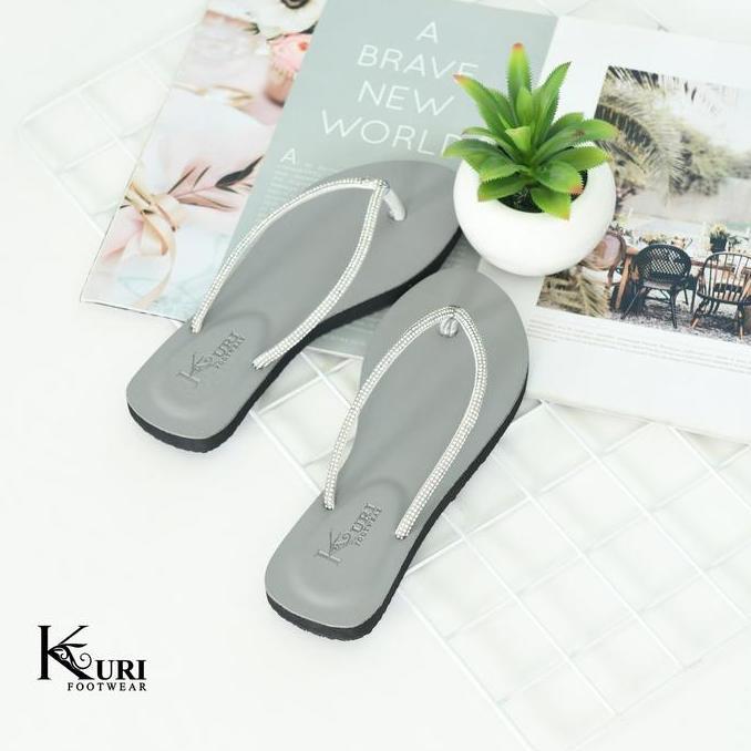 HARGA PRODUK Kuri - sandal Jepit Mutiara Elegan varian warna Sendal Karet Wanita HARGA PRODUK
