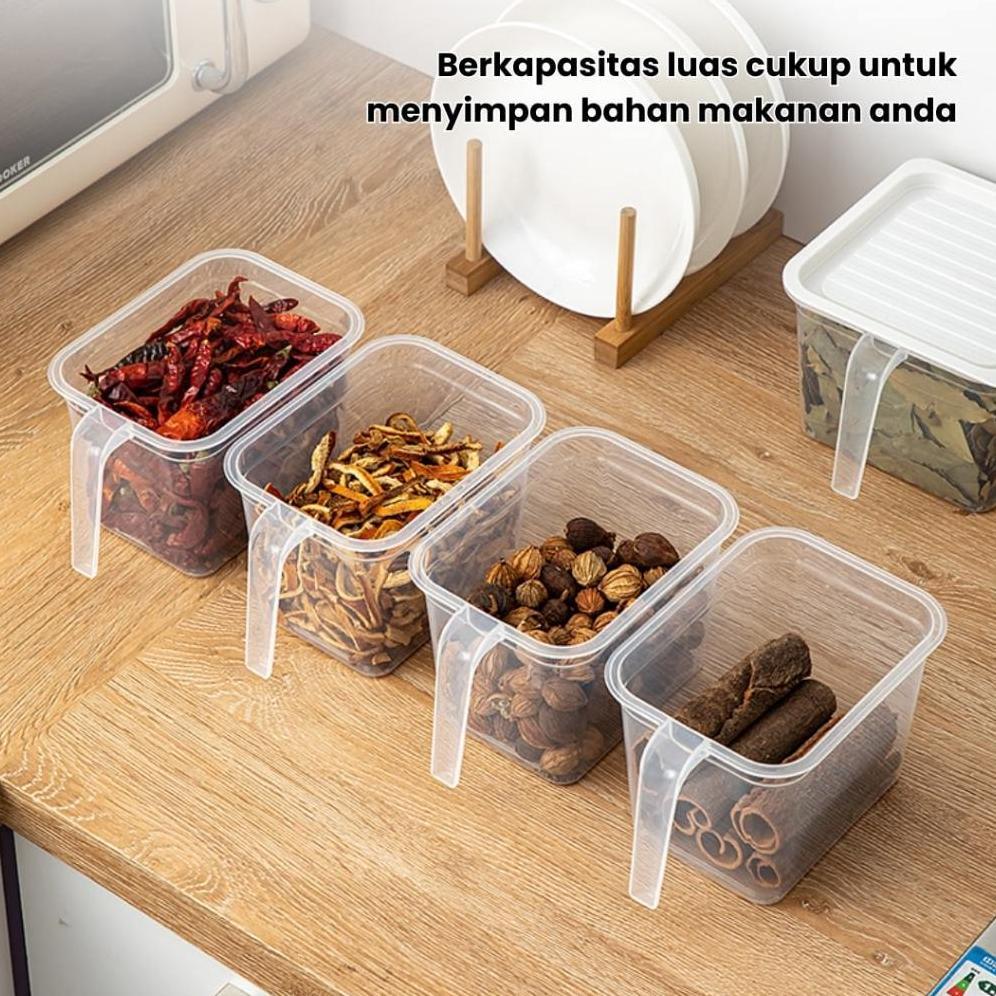 HOT SmartTools - Kotak Kontainer Makanan Kecil - Kotak Penyimpanan Kulkas Container Storage Box Serb