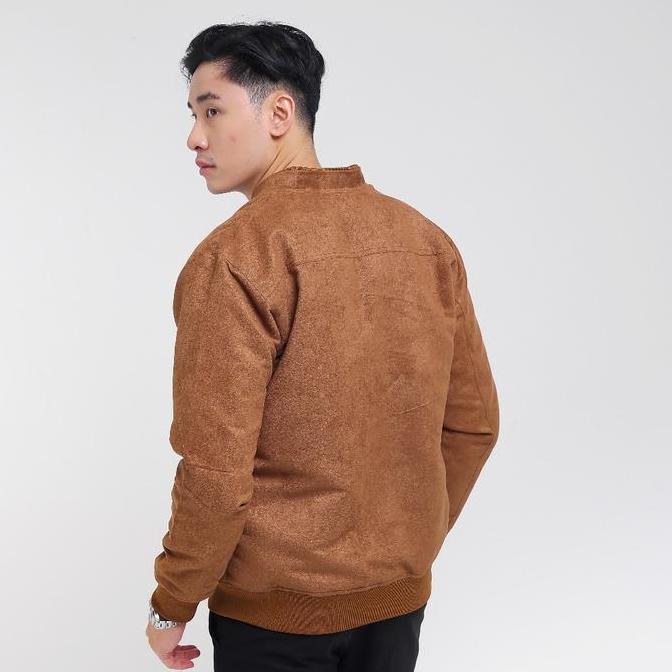 Uomo- Delibra Jaket Suede Coffe
