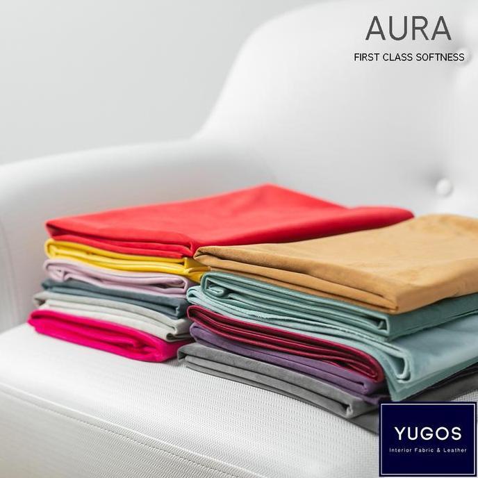 7plesnawan88 - AURA Kain Sofa Kursi Velvet Baldu Lembut