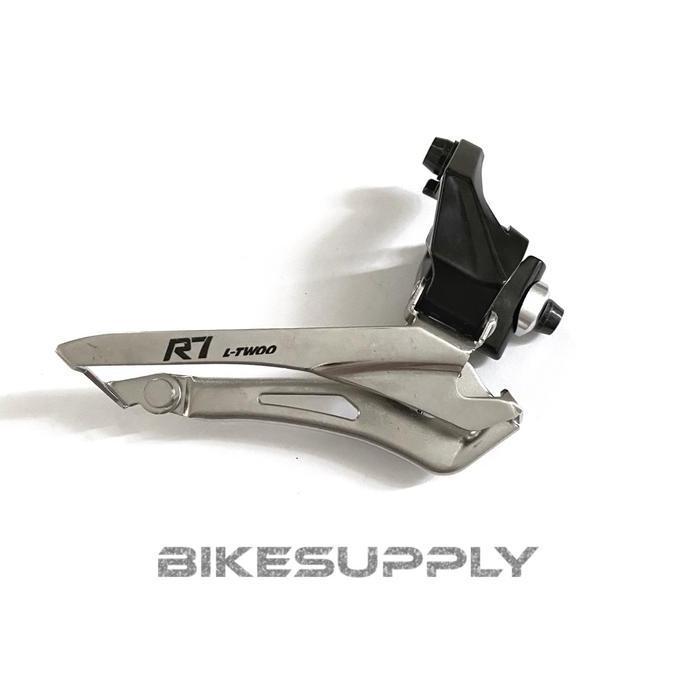 Promo FD Front Derailleur Sepeda Depan L-TWOO R7 Double / 2 Speed Braze On Tarikan Bawah Untuk Seli 