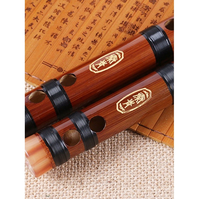Seruling Bambu Import Professional Cina Dizi Flute Bamboo Woodwind Musical Instrument Wooden Sopran 