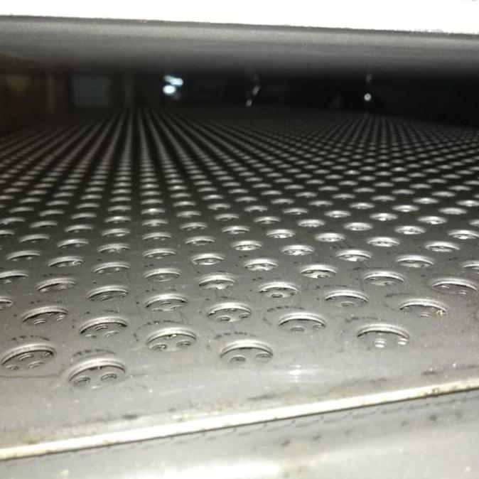 plat lubang ss 304 tebal 1.2mm lubang 2mm