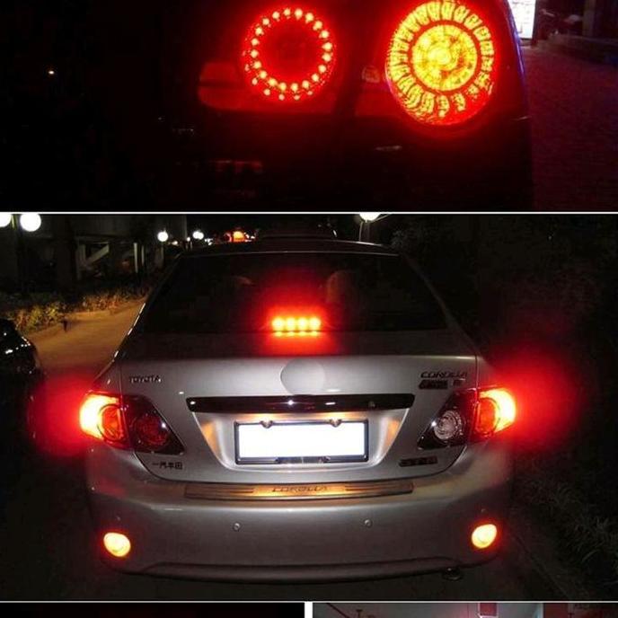 Lampu LED T20 7440 Lampu sein Mobil 144smd 3014