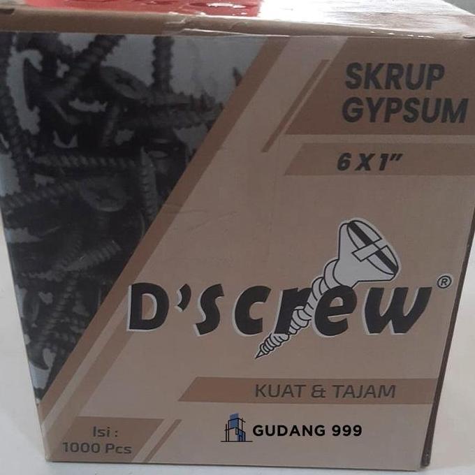 Bullone- Skrup Gypsum 2,5Cm / Lion 5Cm / Sekrup Gipsum / Skrup Sekrup