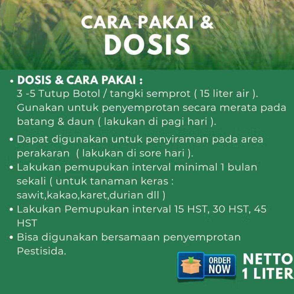 Promo Cod Pupuk Organik Cair / Pupuk Organik Cair Pupuk Padi Pelebat Anakan Padi Atau Bulir Padi ><