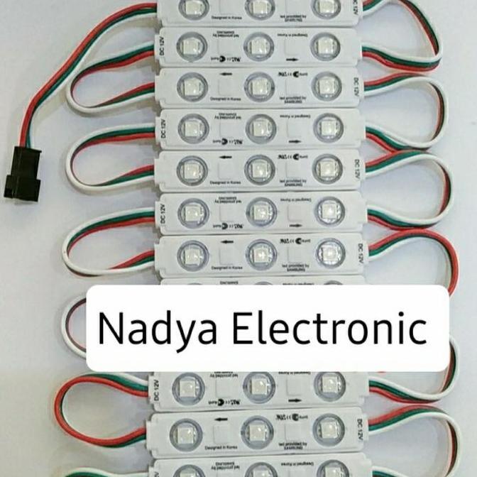 MODULE SAMSUNG LED RGB FULL COLOR RUNNING 300 MODE IC PINTAR 20 PCS