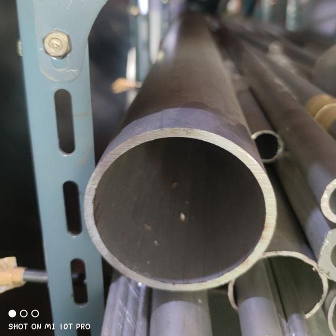 pipa aluminium od 63.5mm tebal 2mm pipa aluminium alumunium