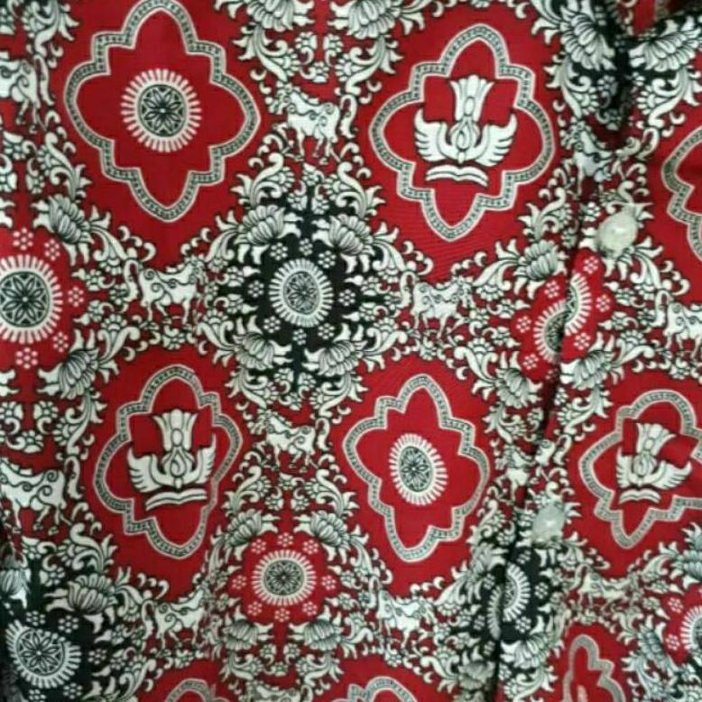 Disc Kain Batik Seragam Sekolah Sd Motif Tunas Harapan