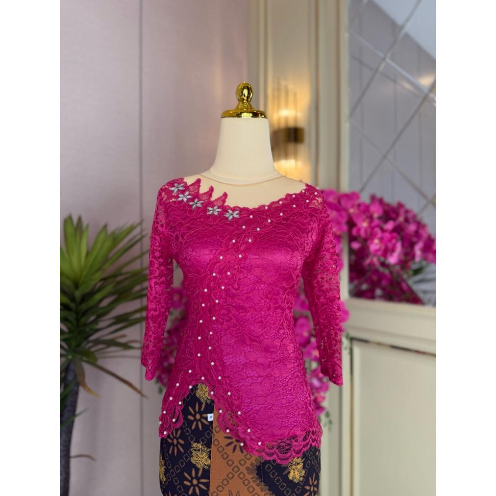 Termurah  Kebaya Payet Mutiara Fatmawati 3/4-7/8 (Kebaya Saja)