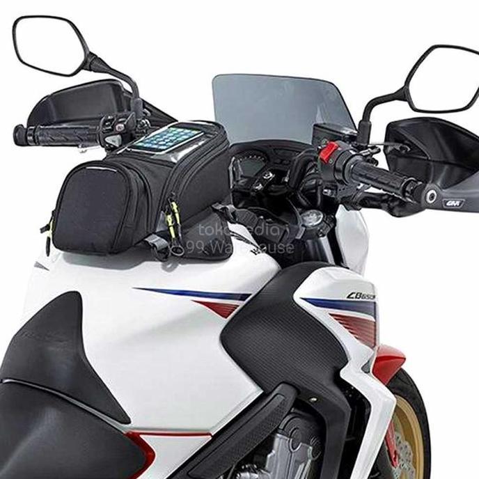 SPLENDENS Tas Motor Depan Tangki Smartphone Holder Hp Motorcycle Fuel Bag PROTOK