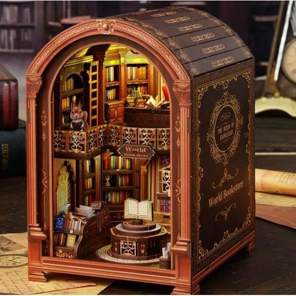 Universal Bookstore Book Nook DIY