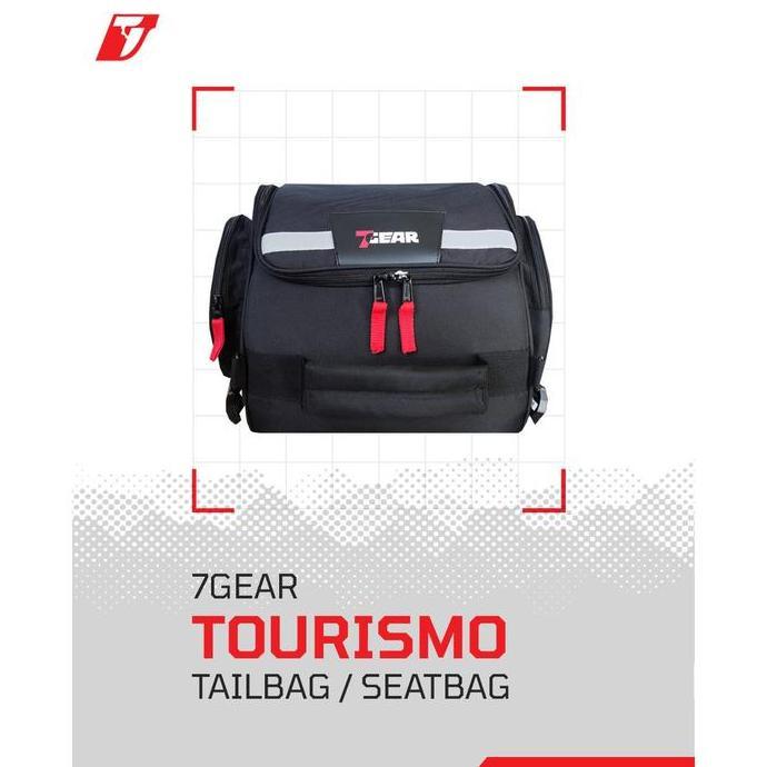 Tailbag Tourismo 7Gear | Seatbag Motor Touring | Tas Jok Motor Tourismo 7Gear