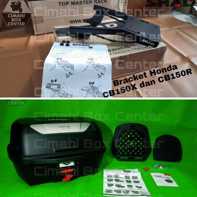 Paket Promo Bracket Top Shad CB150R CB150X + Box Givi E43NTL