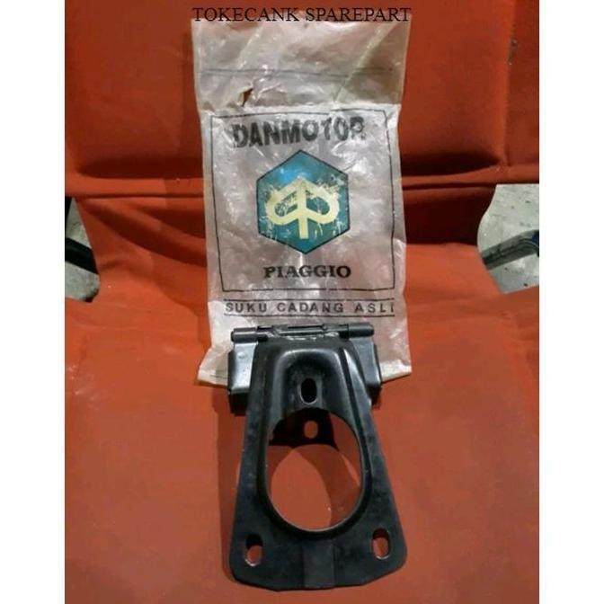 engsel jok vespa excel orinal danmotor biru nos