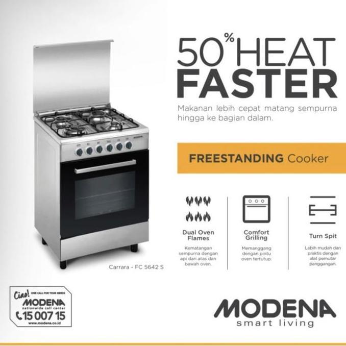 Grosir Freestanding Cooker  Modena Fc 5642 S