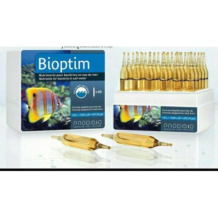 aquarium Bioptim isi 30 vials utk air laut
