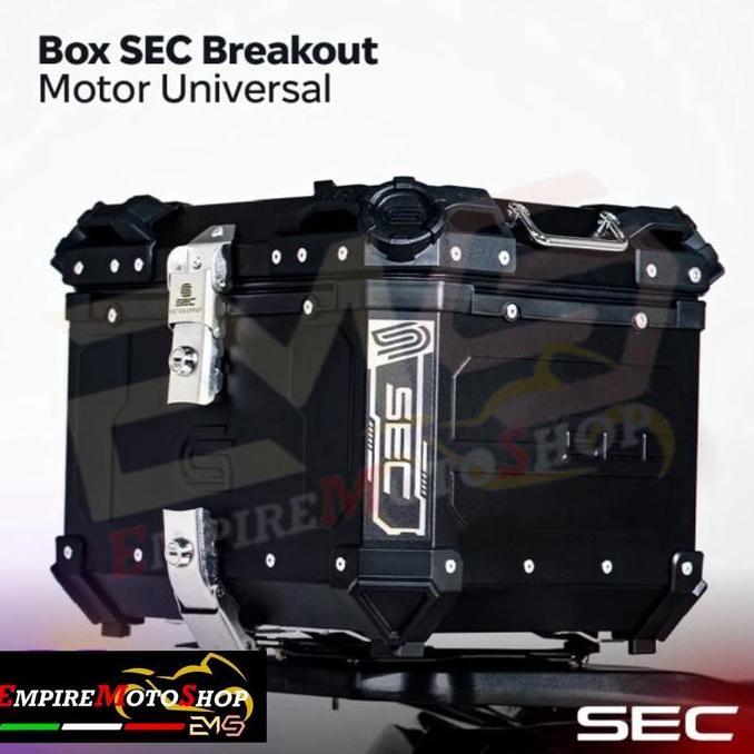 Top Box SEC Strike 45L aluminium / Box Motor Pannier 45 Liter Touring