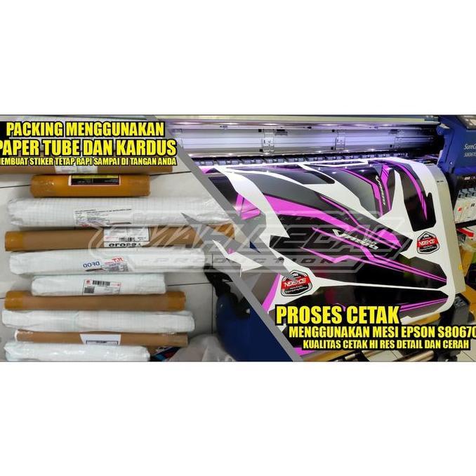 DECAL RBT BODY JUPITER YAMAHA VEGA NEW FULL BODY DEKAL STICKER STRIPING TERBARU HONDA REVO SUPRA STI