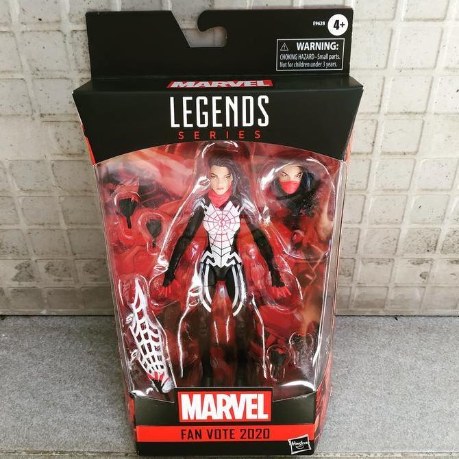 HASBRO MARVEL LEGENDS SPIDER-MAN SILK SPIDERMAN FAN VOTE 2020 WINNER