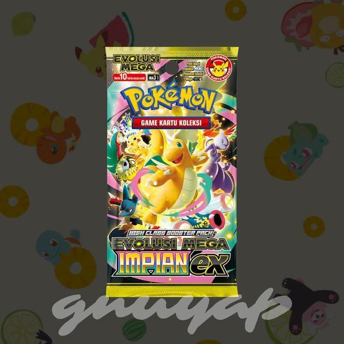 Rembosyah - Impian Ex Ma3 Booster Pack Pokemon Tcg Indonesia Card Kartu Langka Original Box High Cla