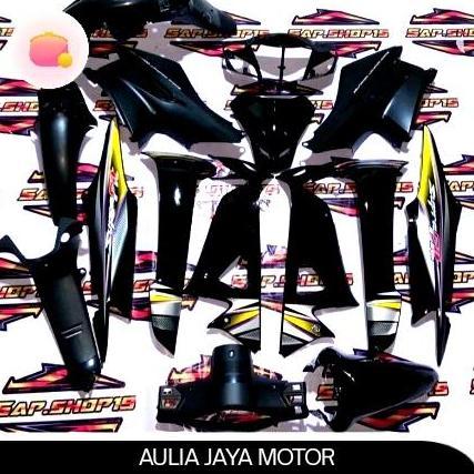 FUL SET COVER BODY HONDA SUPRA FIT NEW FIT X FIT S FITJUMBO HITAM POLOS 2006-2009