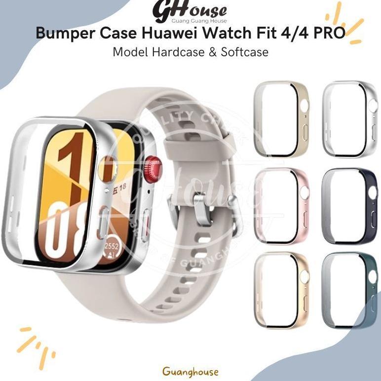 NEW Bumper Case Huawei Watch Fit 3 / Huawei Watch Fit 4 / Fit 4 PRO PC Hardcase Screen Protector Hua