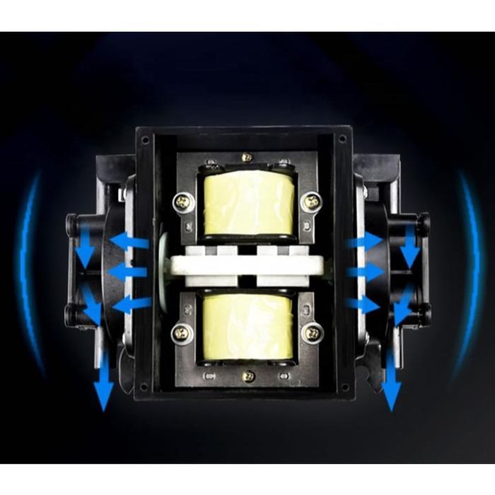 Mesin Pompa Udara Aerator AC DC Sunsun Hi Blow YT 818
