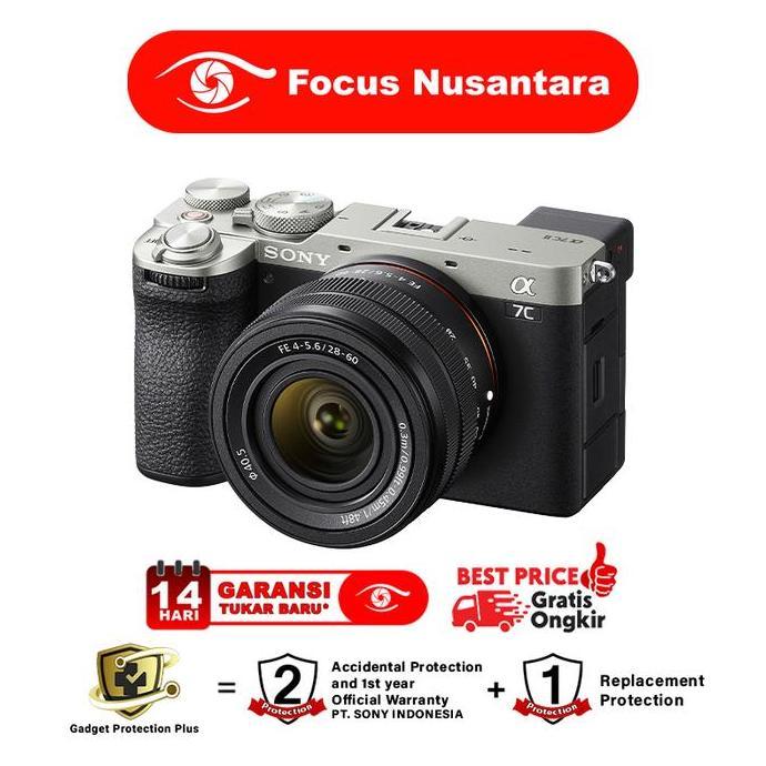 Topsellerijawa - SONY Alpha A7C II Kit FE 28-60mm / SONY Alpha A7C Mark II Body Only - Mirorrless Ca