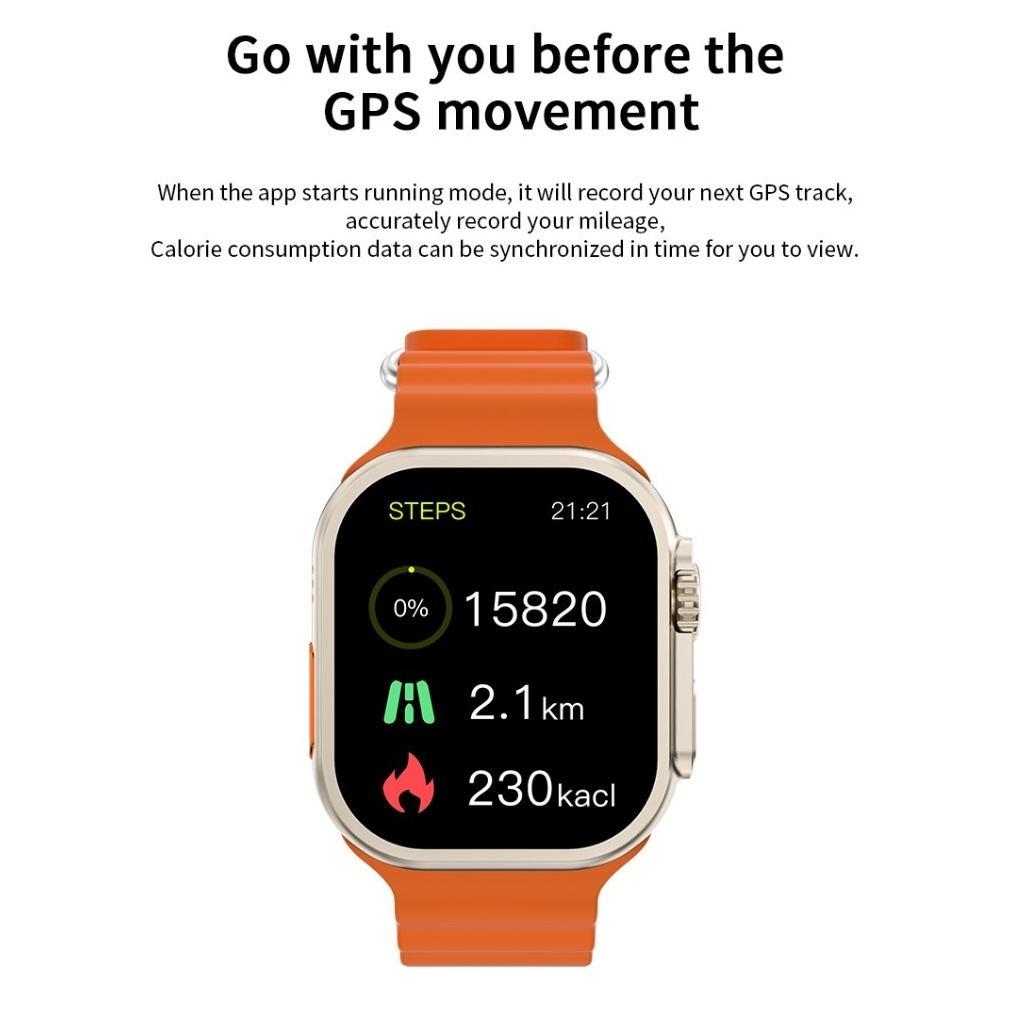 NEW GARANSIUPGRADE T900 ULTRA2/S10MAX/T800 PROMAX/WATCH 8 MAX/I9 PROMAX SERIES 10/9/8 SMARTWATCH 2.1