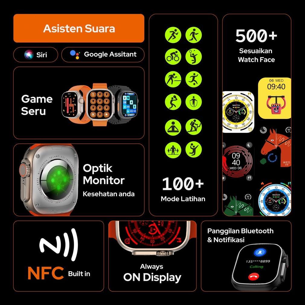 HOT SALE Samsung-smartWatch S11 ultra amoled jam tangan Pria Wanita Full Touch Screen Bluetooth Call