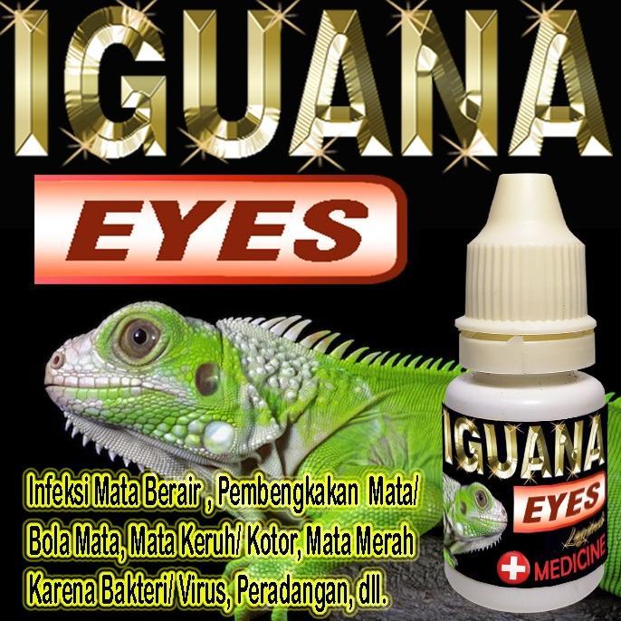 Terlaris Iguana Eyes Obat Tetes Mata Reptile Berair Merah Keruh Kotor Mata Tertutup Katarak Bengkak 