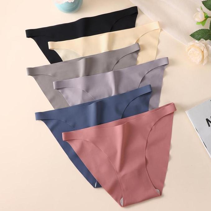 [Nl] Celana Dalam Wanita Seamless Sexy Hot Perempuan Lingerie Dalaman Cd Katok Kolor Cewe Cewek Lady
