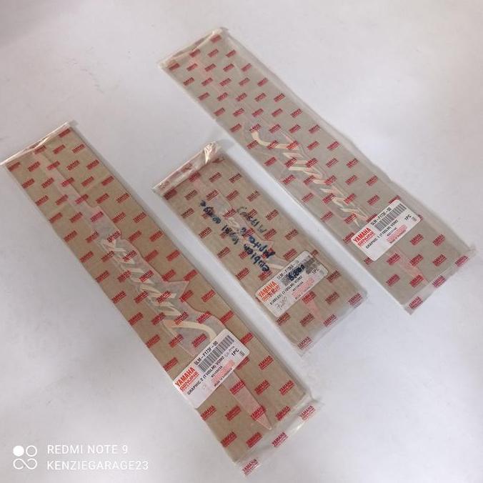 Stiker Striping Graphic Body Jupiter Lama 2001 Orange Orinal YGP