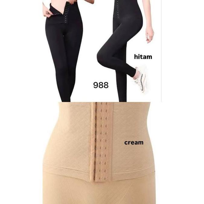 Majimoto6 - Legging Korset /Legging Pelangsing / Celana Legging Korset Panjang Wanita High Waist Nya