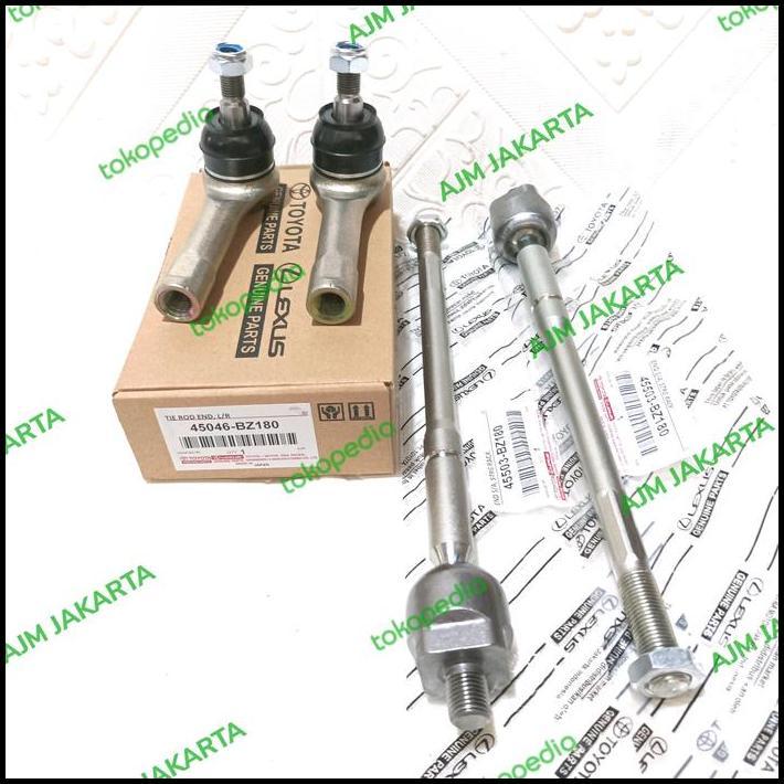TERLARIS TIE ROD END + RACK END LONG TIE ROD SIGRA CALYA 1SET ORI JAPAN 